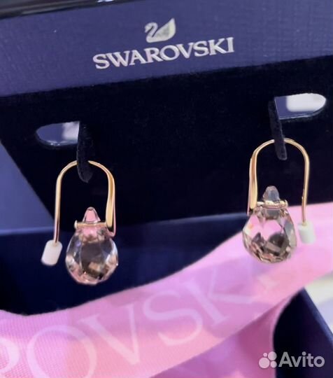 Swarovski серьги Лунар, Energic оригинал