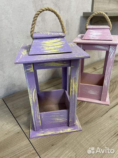 Ящик деревянный для флористики, для букетов цветов