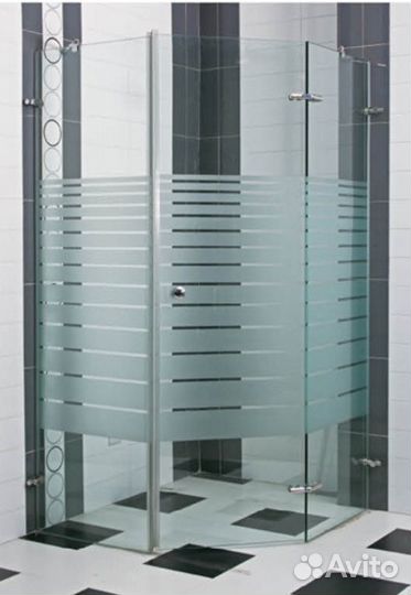 Душевые кабины из закаленного стекла