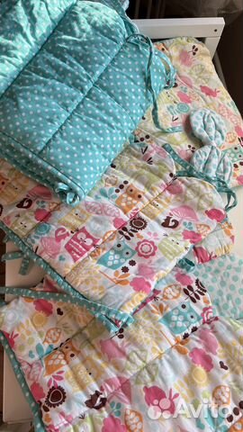 Бортики в детскую кроватку бу