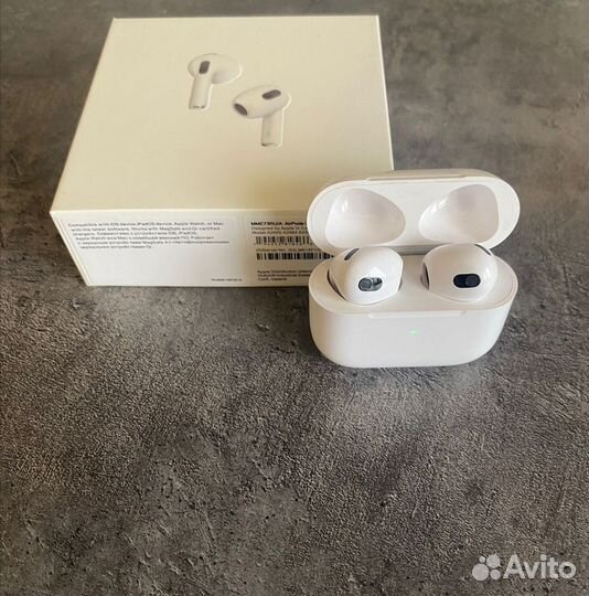 Беспроводные наушники apple airpods 3