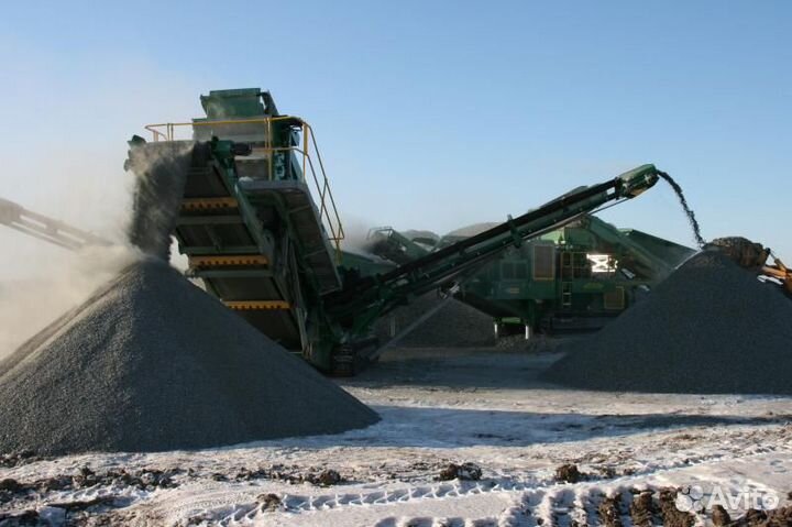 Щебень гранитный 5 - 20 мм