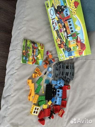 Конструктор Lego duplo железная дорога