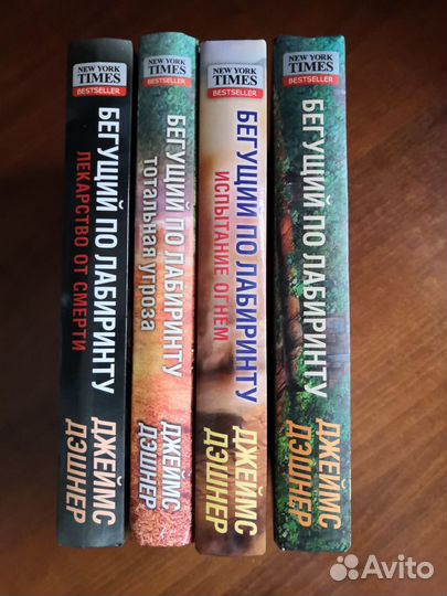 Бегущий в Лабиринте, 3 книги