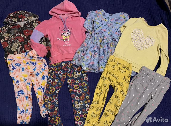Пакет вещей на девочку 98 104
