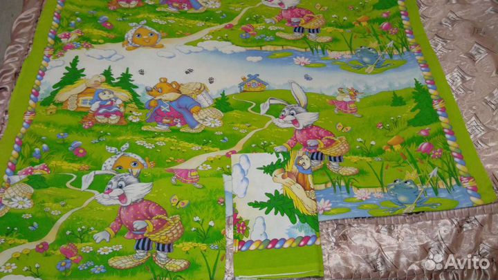 Постельное белье в детскую кроватку