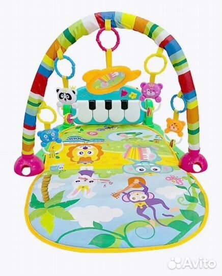 Развивающий коврик с пианино