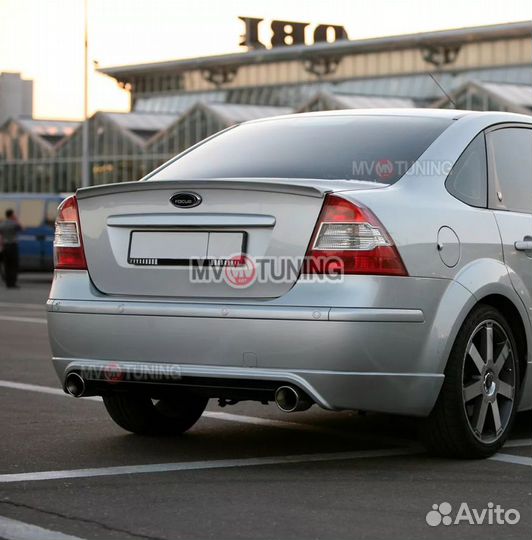Спойлер FT Ford Focus 2 седан 2004-2011