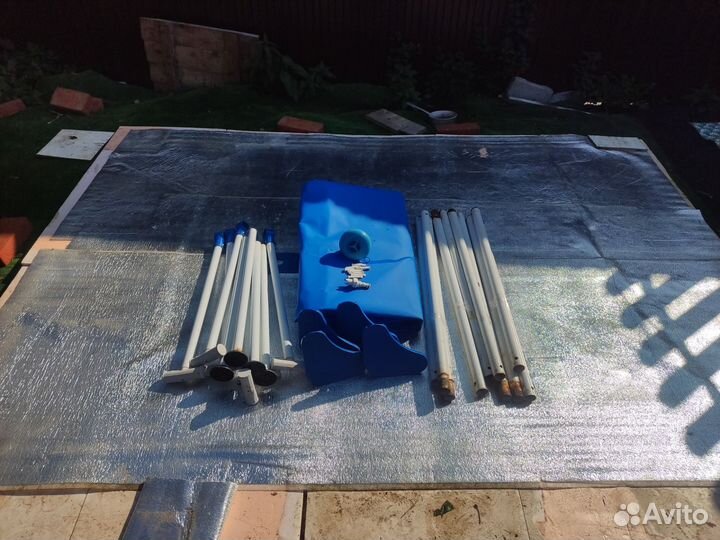 Каркасный бассейн 300*200*175 б/у