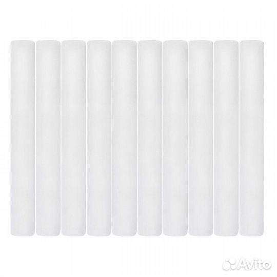 Мел белый арт.223548 Антипыль, набор из 10 шт