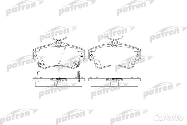 Patron PBP1442 Комплект тормозных колодок дисковых