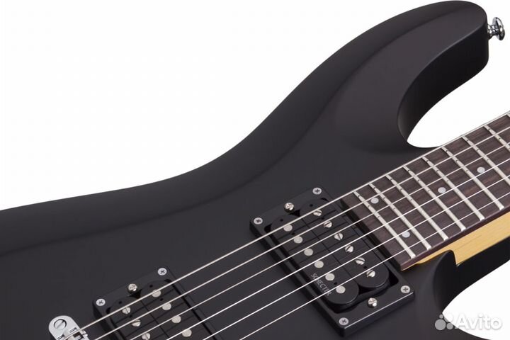 Schecter C-6 Deluxe SBK, электрогитара, 24 лада.Ко