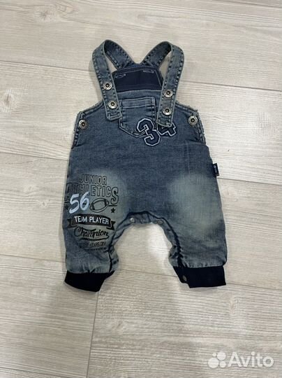 Джинсовый комбинезон