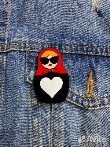 Значок Матрешка