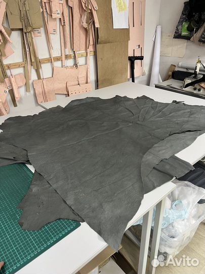 Натуральная кожа (спилок, Италия)