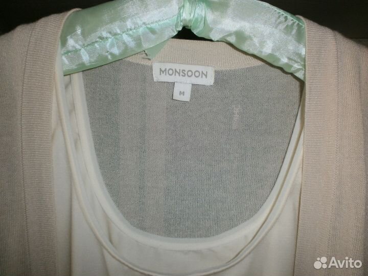 Трикотажная двойка с цветочным рисунком