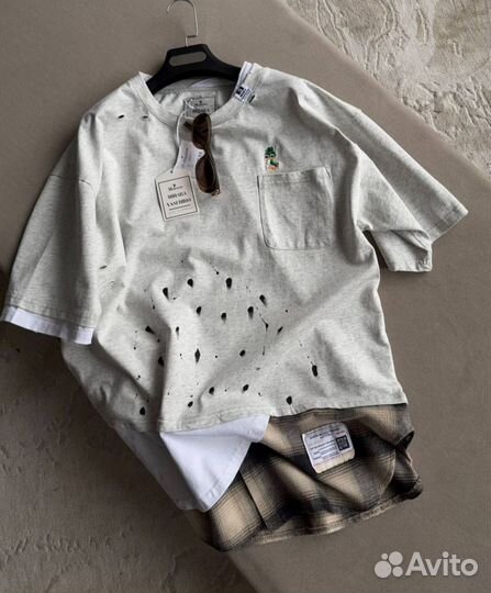 Maison mihara оверсайз футболка