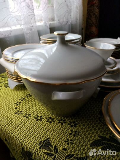 Столовый сервиз на 12 персон гдр