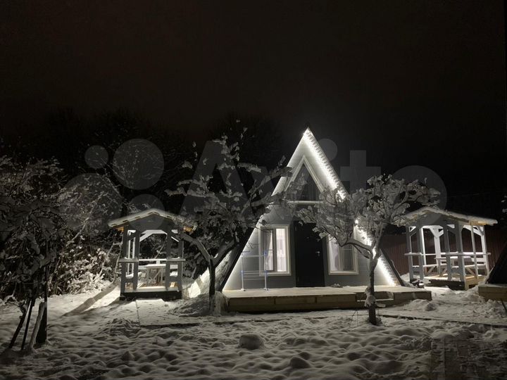 Коттедж 54 м² на участке 8 сот.