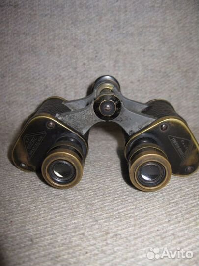 Редкий старинный бинокль K.P. Goerz Bratislava 6x2