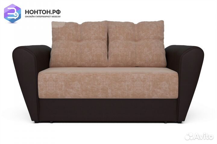 Диван выкатной Квартет микровелюр бежевый