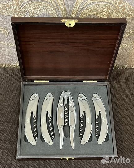 Подарочный набор «Самелье 5 штопоров»