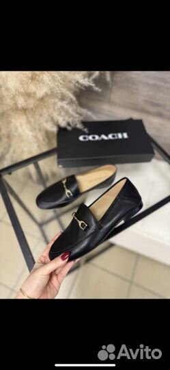 Лоферы coach оригинал