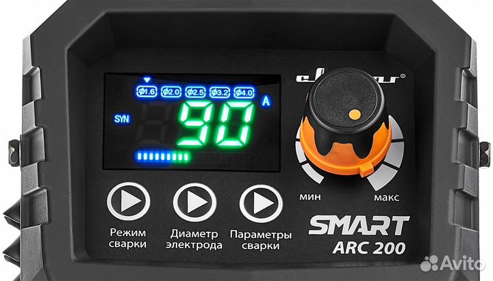 Аппарат сварочный real SMART ARC 200 black Z28303