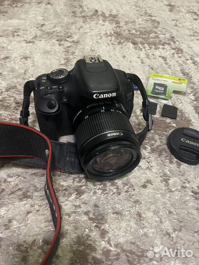 Зеркальный фотоаппарат canon 650d