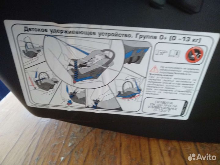 Кресло авто люлька