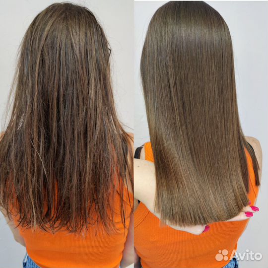 Кератиновое выпрямление, ботокс, нанопластика