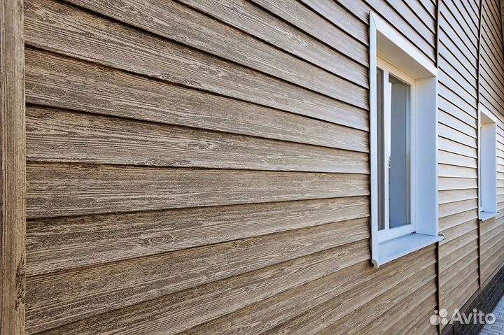 Обшивка домов сайдингом