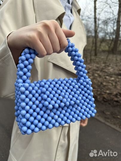 Сумка из бусин ручной работы