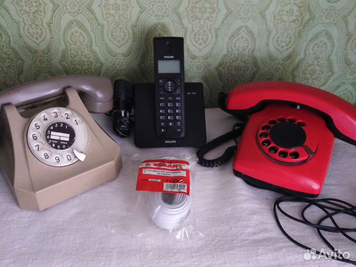 Стационарный и радио телефоны