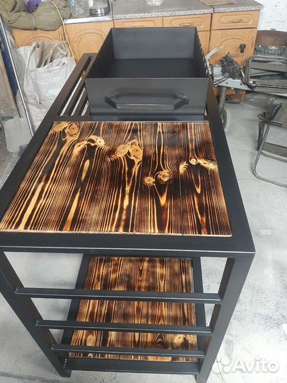 Мангалы в стиле лофт Кованные мангалы