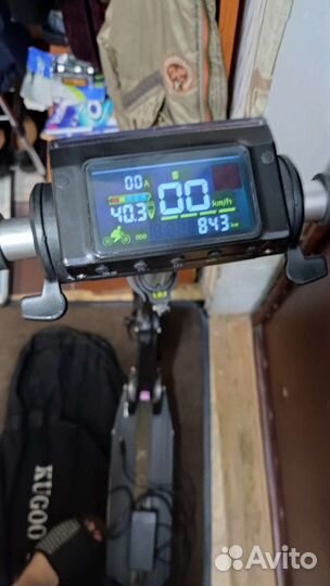 Самокат взрослый электрический бу