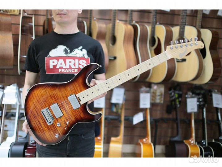 Cort G290-FAT-AVB G Series санберст электрогитара