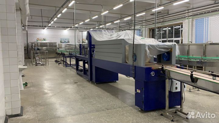 Линия розлива воды 9000 бутылок в час