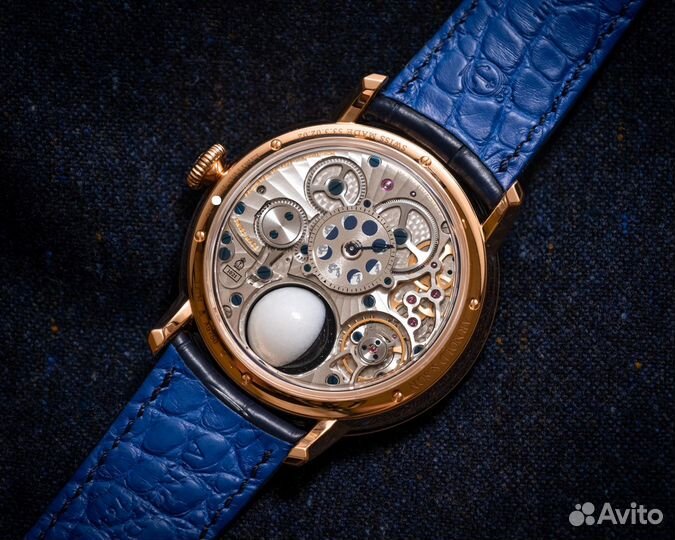 Arnold & SON luna magna gold MOP 44MM 1lmar.A04A.C