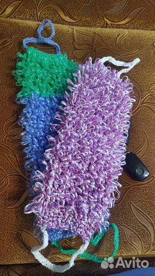 Мочалка ручной работы