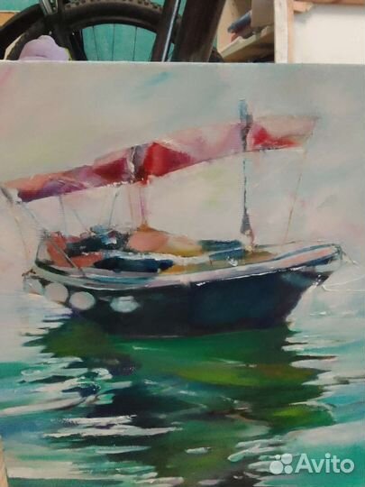 Пейзаж,масло,50*40