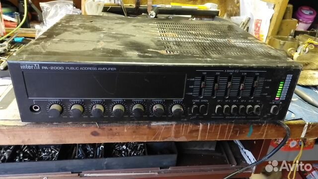 Усилитель ретрансляционный inter M PA2000