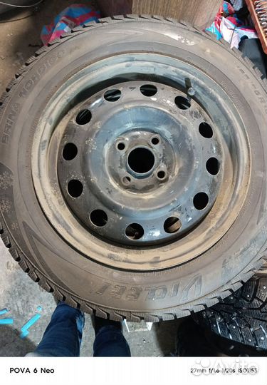 Комплект зимних колес r15 4/100