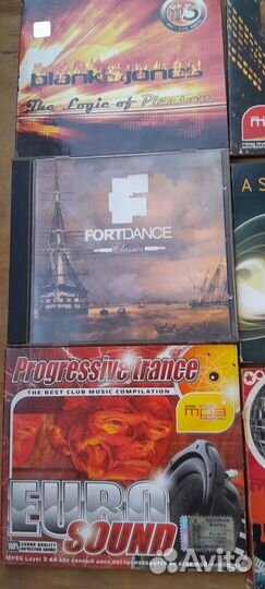 Музыкальные cd диски б/у