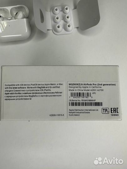 AirPods Pro 2 на type-C premium + чехол на выбор