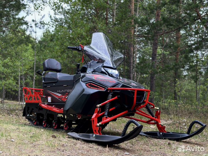 Снегоход ikudzo hunter 720LK 27 V2 black макс.комп