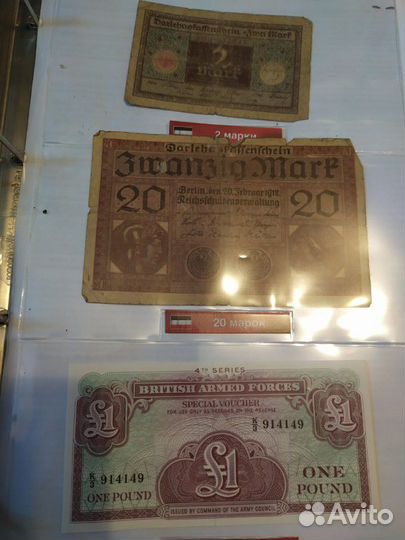 Бонкноты стран мира