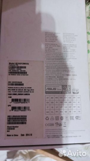 Планшет Asus fonepad 8