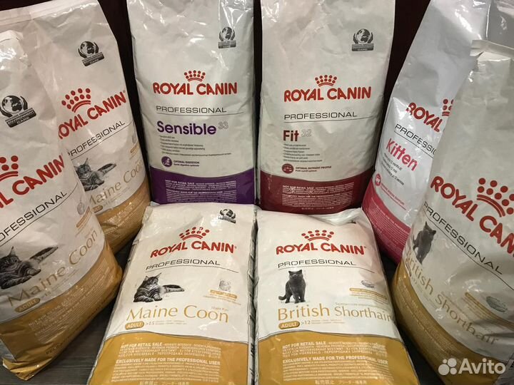 Royal Canin Роял Про корм для кошек Большие мешки