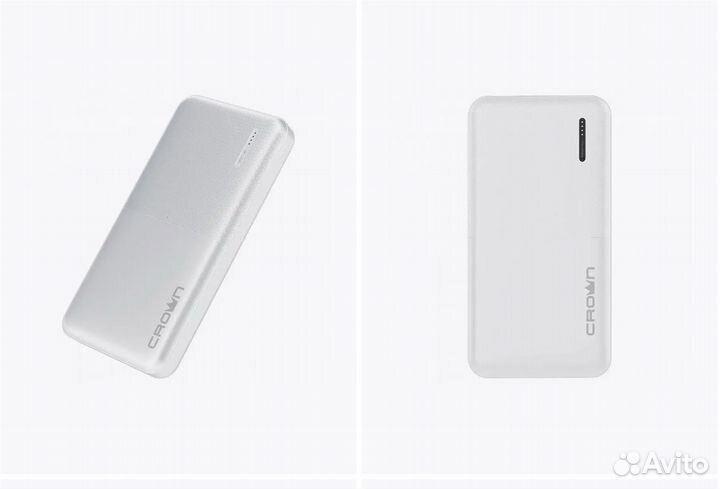 Внешний аккумулятор crown cmpb-604 10000 мА*ч Ч\Б